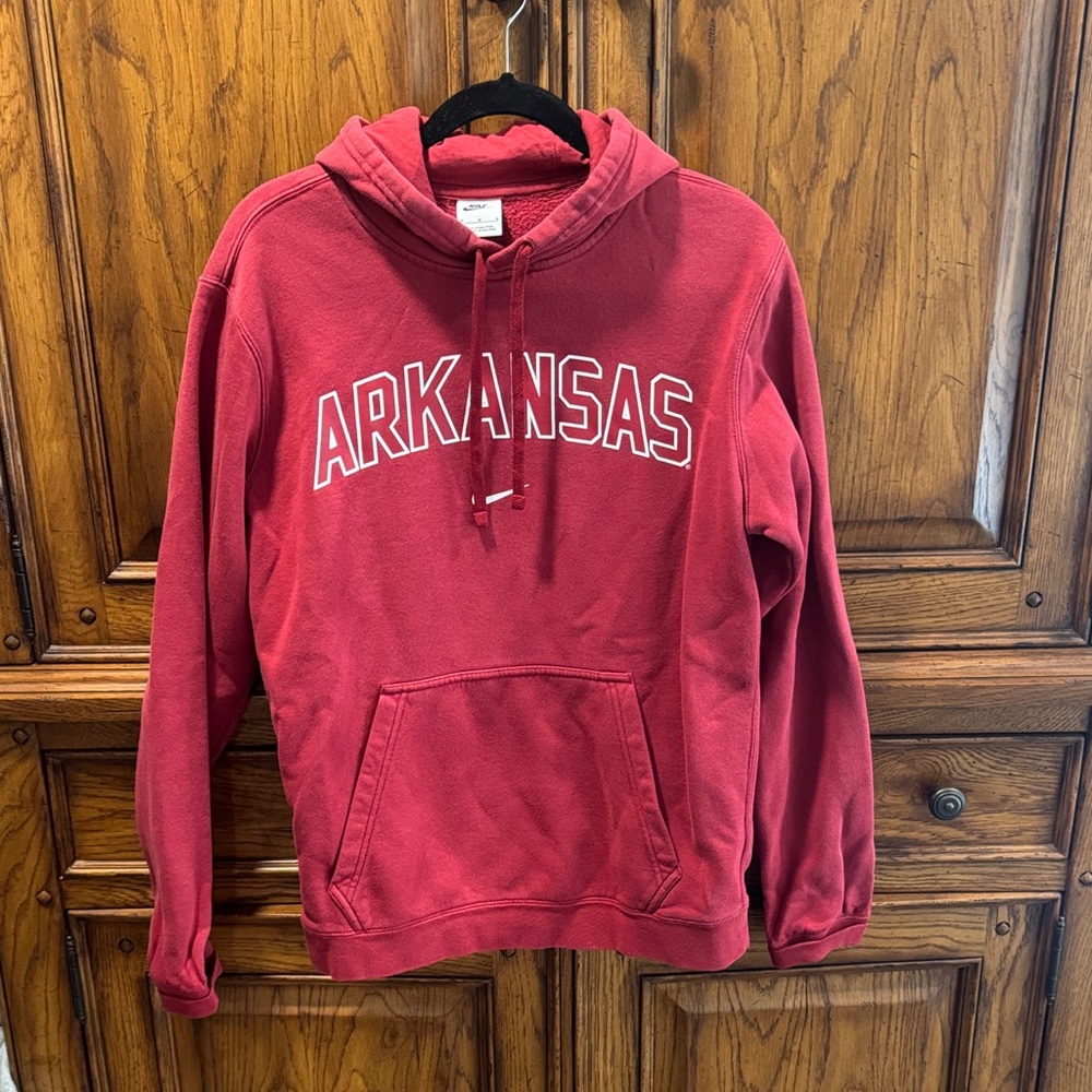 Nike Arkansas Red Hoodie Sweater